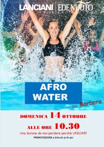 lezione afro water